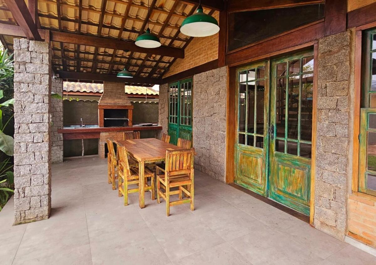Casa Com Piscina Em Frente A Grande Ubatuba